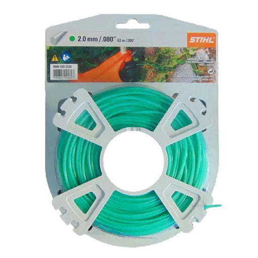 Stihl 0000 930 2336 Green Nylon Trimmer Line 0.08-inch Diameter x 200 ft.