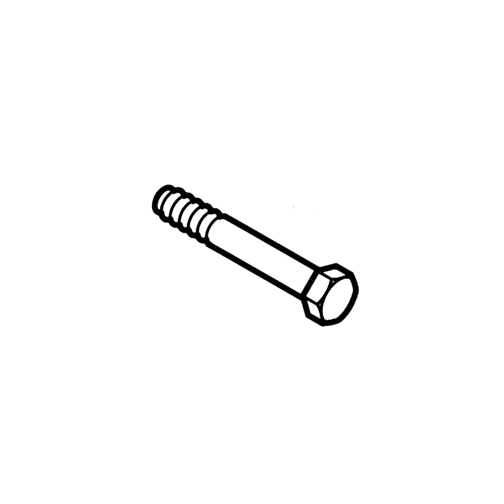Scag  04001-163  -  HH BOLT, 1/2-13 X 3.75 ZINC