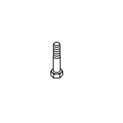 Scag  04001-22  -  BOLT, HEX HEAD 3/8-16 X 2-3/4"