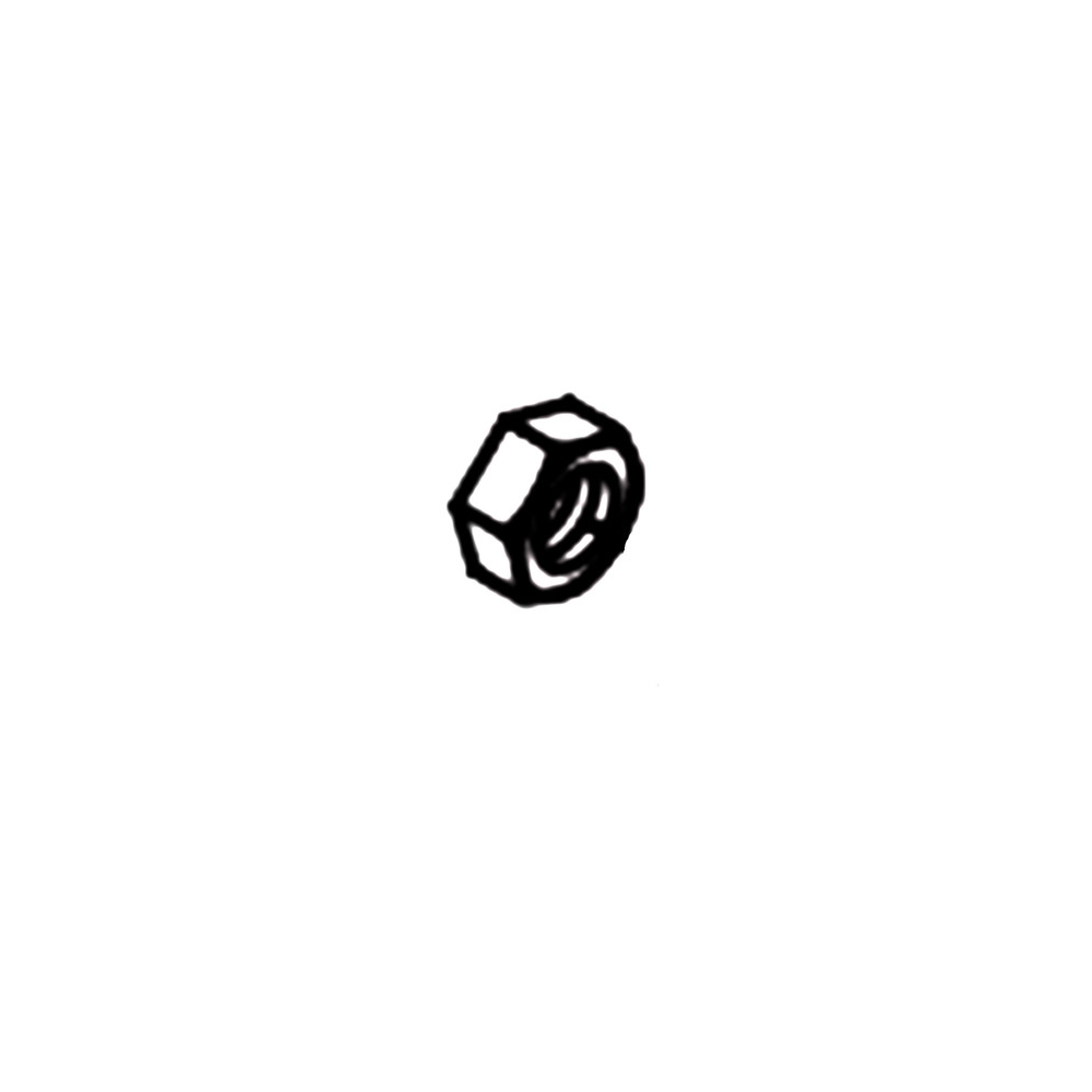 Scag  04025-01  -  NUT, M6 X 1 METRIC HEX