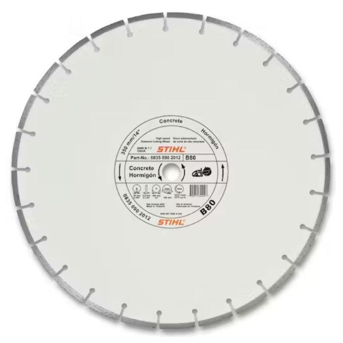 Stihl 0835 090 8057 D-B80 Diamond Blade 16-inch