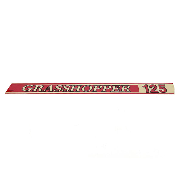 Grasshopper 163700 Decal 125 Trim Right-Hand