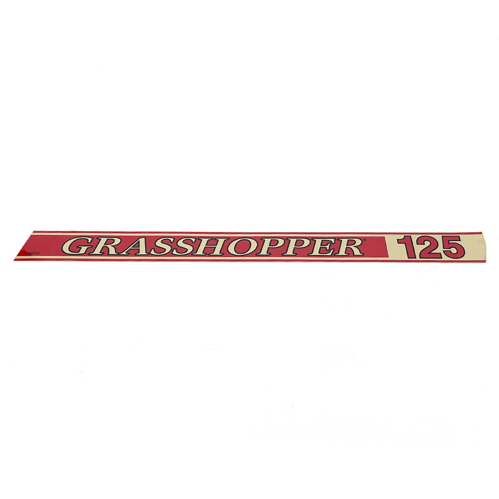 Grasshopper 163700 Decal 125 Trim Right-Hand