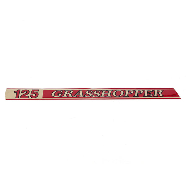 Grasshopper 163701 Decal 125 Trim Left-Hand