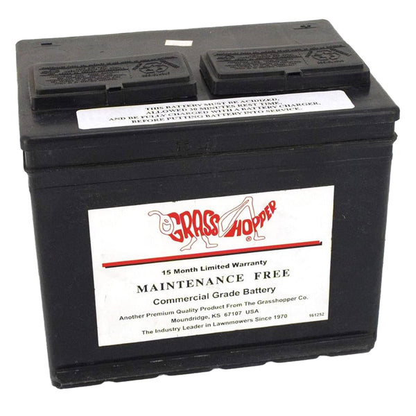 Grasshopper 180130A Battery 12 Volt Sidepost Wet