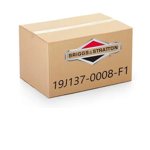 Briggs & Stratton 19J137-0008-F1 1" x 2-49/64" Horizontal Snow Engine 1450 Professional Series