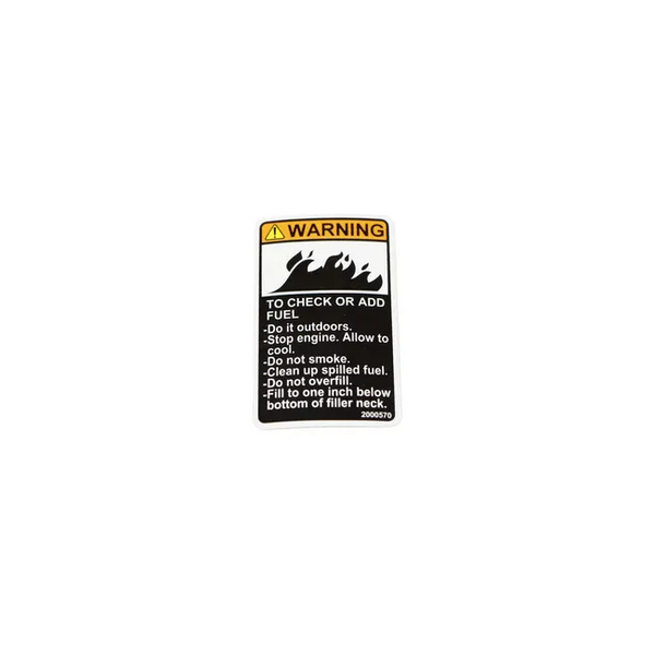 Bobcat 2000570 Warning Decal