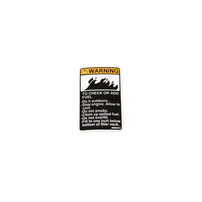 Bobcat 2000570 Warning Decal