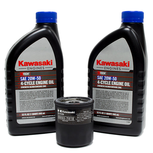 Kawasaki 20W-50 Oil Change Kit for FH451V FH531V FH541V FH580V FH641V FH661V FH680V FH721V FX751V FX801V FX850V FX921V