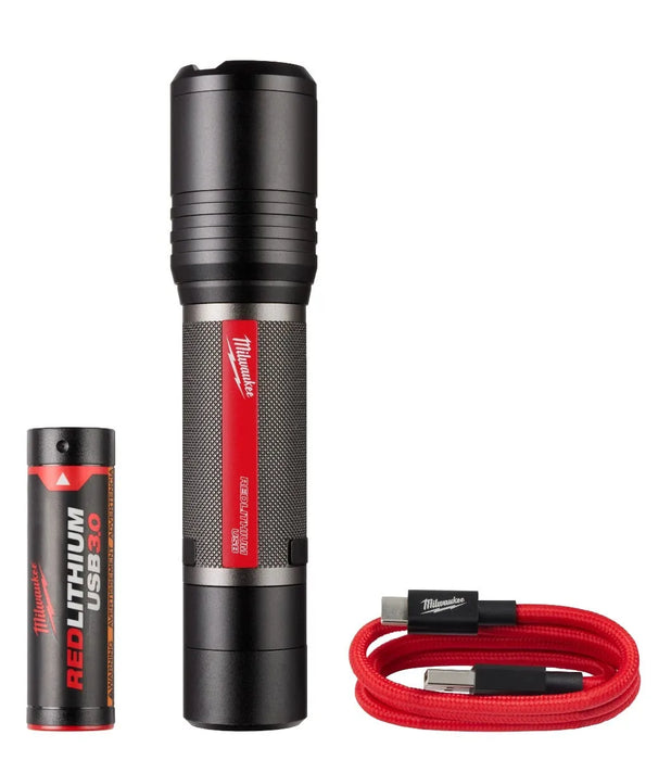 Milwaukee REDLITHIUM 2000L USB SLIDE FOCUS FLASHLIGHT 2162-21