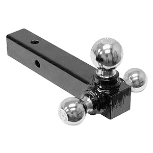 BALL MOUNT W/3 BALLS CHROME --  002485