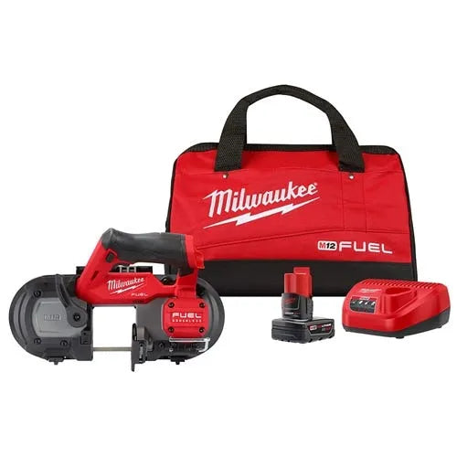 Milwaukee M12 FUEL 2-1/2" Compact Band Saw 4.0Ah Kit 2529-21XC