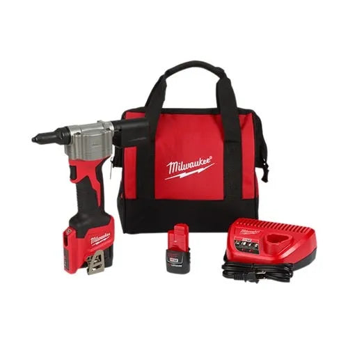 Milwaukee M12 Cordless Rivet Tool (1.5Ah) Kit 2550-22