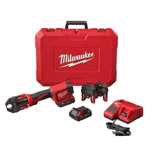 Milwaukee M18 Short Throw Press Tool PEX Copper Crimp Jaws (2.0Ah) Kit 2674-22C