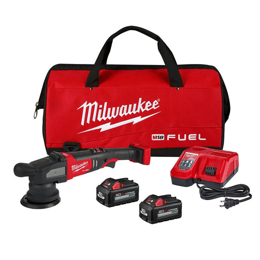 Milwaukee M18 FUEL 5" Pad 15mm Random Orbital Polisher Kit 2684-22HD