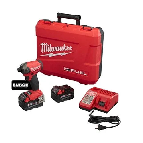 Milwaukee M18 FUEL SURGE 1/4" Hex Hydraulic Driver (5.0Ah) Kit 2760-22