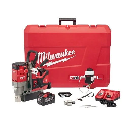 Milwaukee M18 FUEL 1-1/2" Lineman Mag Drill (9.0Ah) Kit 2788-22HD