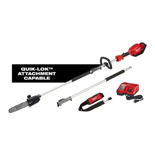 Milwaukee M18 FUEL 10 Pole Saw w/ QUIK-LOK Attachment Capability Kit 2825-21PS