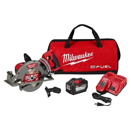 Milwaukee M18 FUEL Brushless Rear Handle 7-1/4" Circular Saw (12.0Ah) Kit 2830-21HD