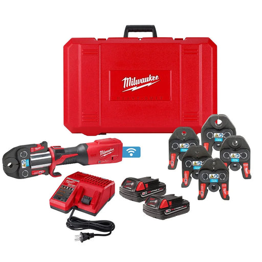 Milwaukee M18 Force Logic Press Tool Kit w/ One-Key & 1/4" - 7/8" Streamline ACR Jaws 2922-22M