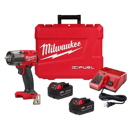 Milwaukee M18 FUEL 3/8 Mid-Torque Impact Wrench w/ Friction Ring Kit 2960-22R