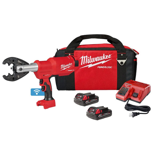 Milwaukee M18 FORCE LOGIC 6T Pistol Utility Crimper O-D3 Kit 2977-22O