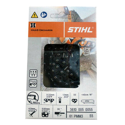 Stihl 3610 005 0055 Chainsaw Chain 61 PMM3 16 In.