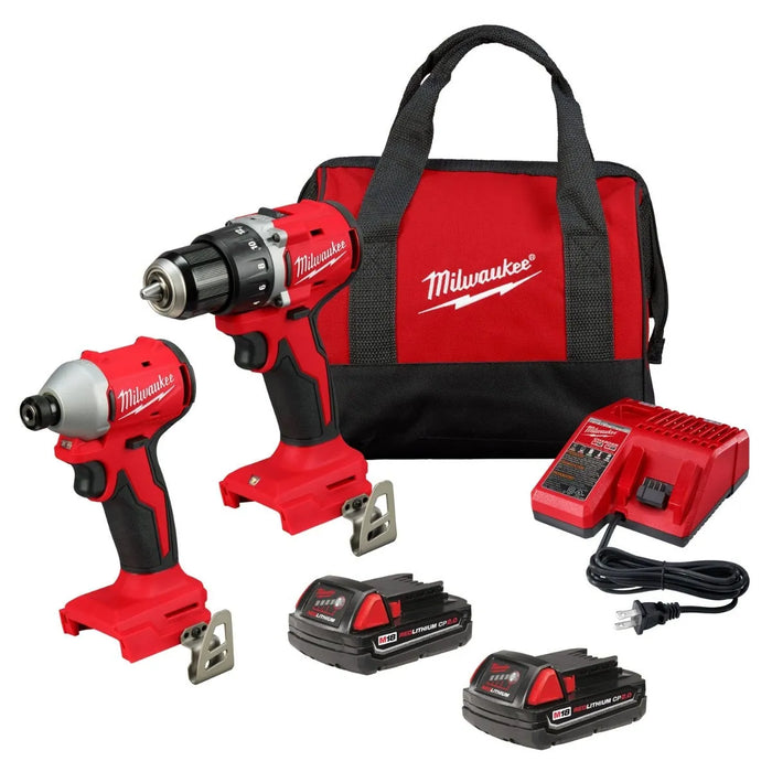 Milwaukee M18 Compact Brushless 2-Tool Combo Kit 3692-22CT