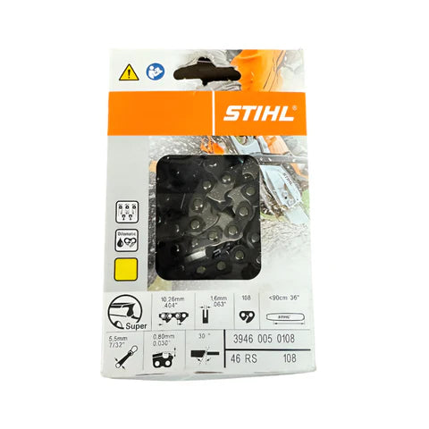 Stihl 3946 005 0108 Chainsaw Chain 36 In. 46RS