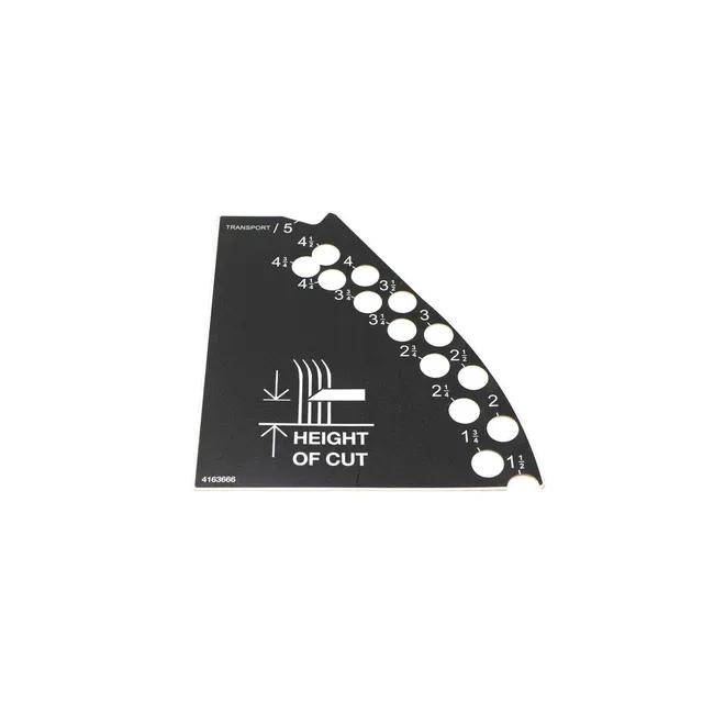 Bobcat 4163666 Height of Cut for Mowers