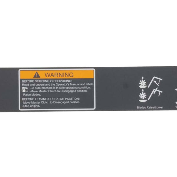 Bobcat 4163694 Display Panel Decal For Overseeders