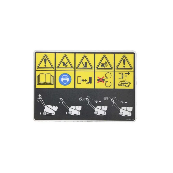 Display Panel Decal For Aerators, 4163714