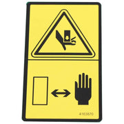 Bobcat 4163870 Warning Decal For Heavy Duty Sod Cutters