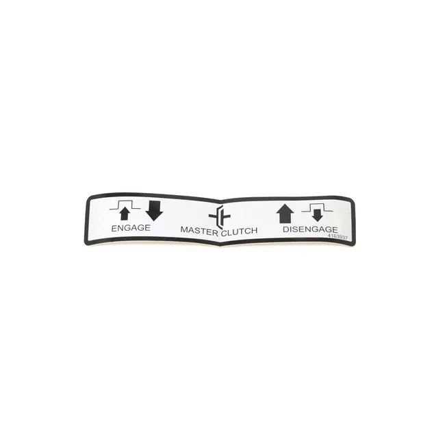 Master Clutch Decal For Aerators, 4163937