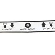 Bobcat 4163938 Dog Clutch Decal For Aerators