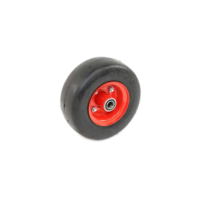 Bobcat 4165544 9 X 3.5-4 No Flat Tire And Red Wheel