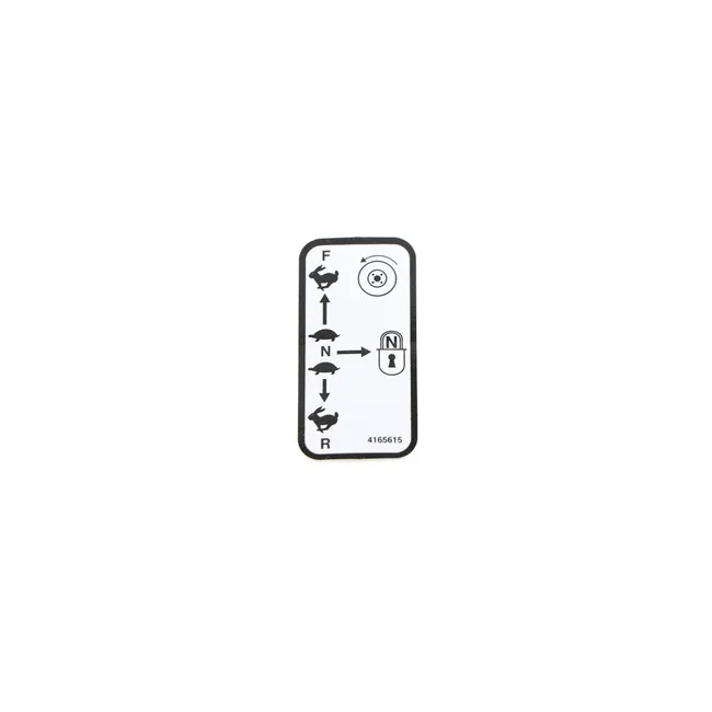 Bobcat 4165615 Traction Decal For ZT Zero-Turn Ride-On Mowers