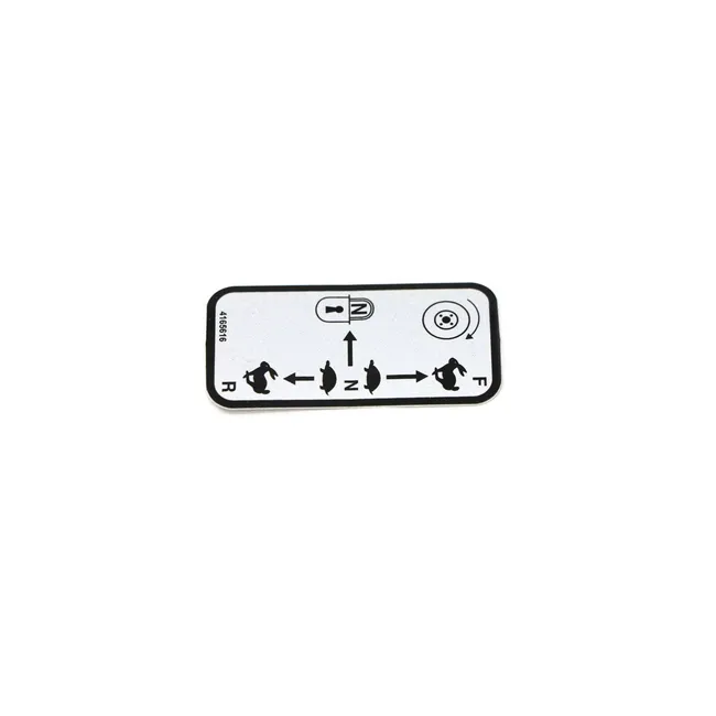 Bobcat 4165616 Traction Decal For ZT Zero-Turn Ride-On Mowers