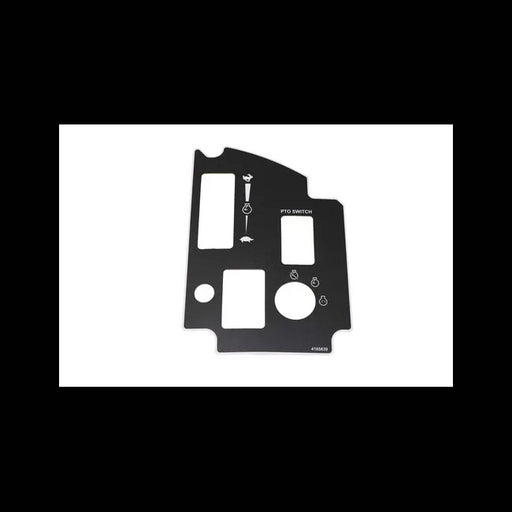 Display Panel Decal for Bobcat Equipment, 4165639