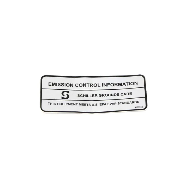 Bobcat 4165932 Epa Decal