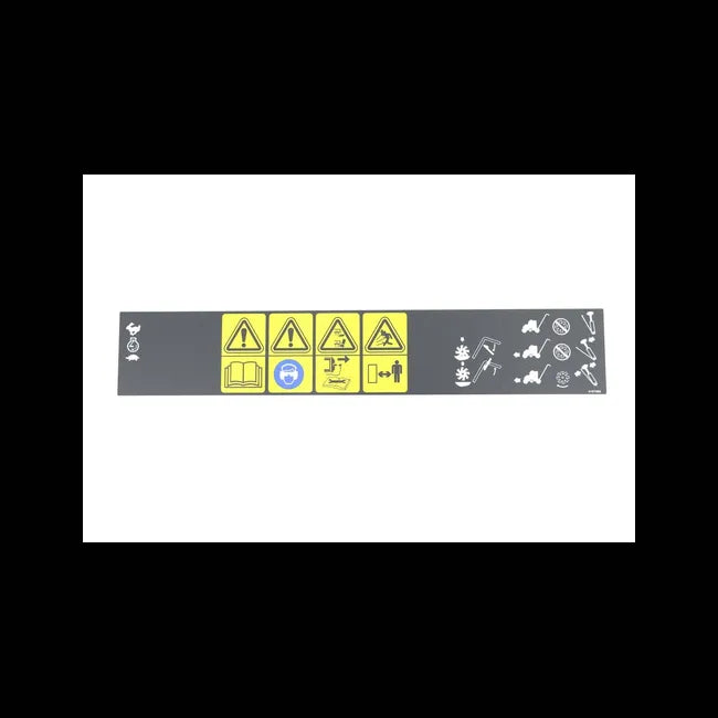 Display Panel Decal For Dethatchers, 4167490