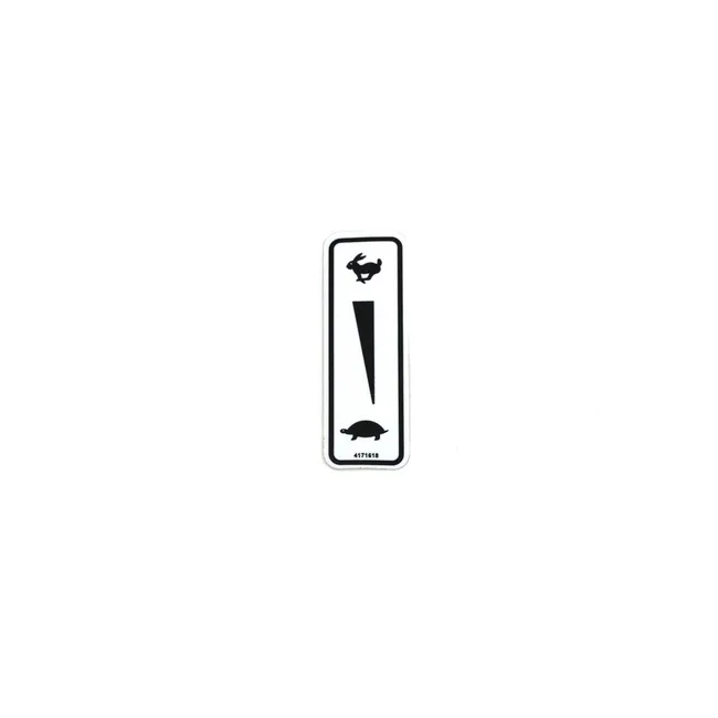 Bobcat 4171618 Throttle Decal