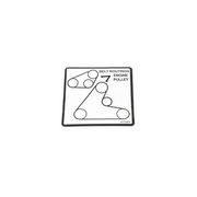 Belt Decal For ZTS Stand-On Aerators, 4172916