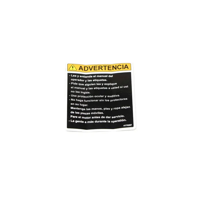 Bobcat 4175297 Warning Decal