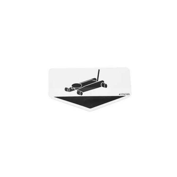 Bobcat 4176399 Lift Point Decal For ZT Zero-Turn Ride-On Mowers