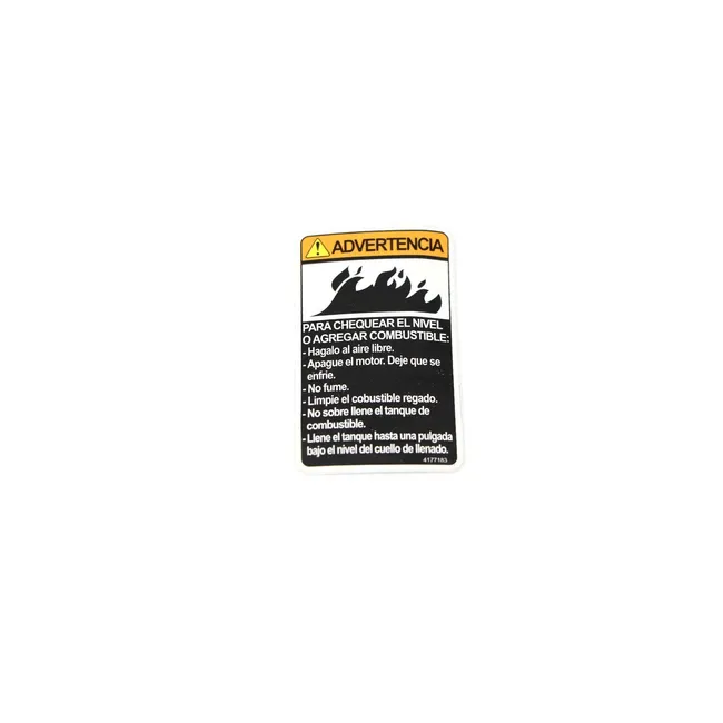 Bobcat 4177183 Decal Warning