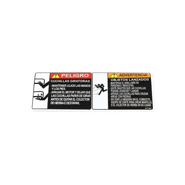 Bobcat 4177184 Decal Warning