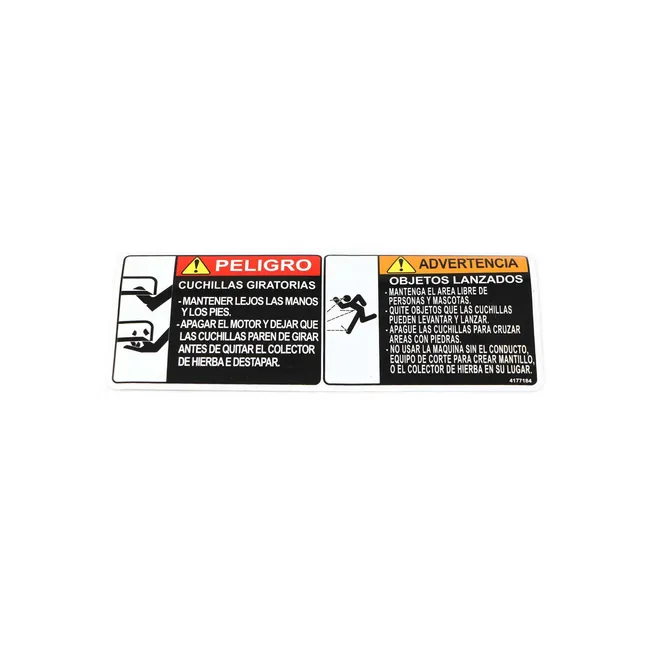 Bobcat 4177184 Decal Warning
