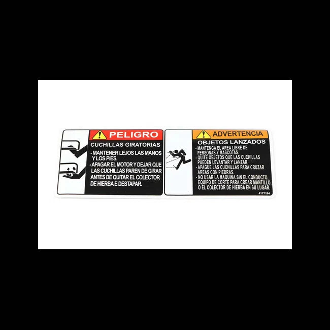 Decal Warning, 4177184