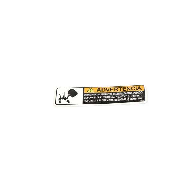 Bobcat 4177187 Decal Warning